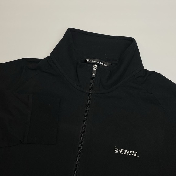 Travis Mathew Other - Travis Mathew 1/4 Zip Golf Pullover Sz Medium Black Performance Stretch Pockets